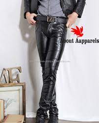 Skintight Schwarz Leder Jeans Hose Fetisch Punk Rock Street Party Nach Mass Buy Grosshandel Hohe Qualitat Pu Nach Mass Beliebte Phantasie Herren Leder Hosen Custom Kunstleder Hosen Manner Schwarz Leder Jogger Hosen