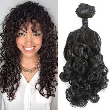 The type of hair you choose will curl centric recommends beautier straight brazilian hair (straight hair), ali julia curly hair (curly hair). Synthetic Curly Hair Bundles Egg Curl Hair Weaves 5 Bundles All In One Pack Heat Resistant Synthetic Fiber 240g Natural Black Buy At The Price Of 12 87 In Aliexpress Com Imall Com