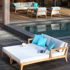 The rustic swinging bed for outside. Zenhit Outdoor Lounge Modul Daybed Armlehne Links Teakholz Polster Exklusive Royal Botania Pavilla Online Shop