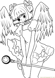 Get inspired by our community of talented artists. Cardcaptor Sakura Shy Coloring Page For Kids Free Cardcaptor Sakura Printable Coloring Pages Online For Kids Coloringpages101 Com Coloring Pages For Kids