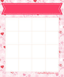 Customizable Bingo Card Template Free Free Printable And Virtual Bingo Cards Bingo Cards Bingo Template Bingo Card Template