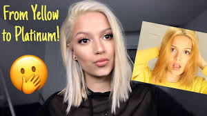 Here is a quick guide: Fixing My Yellow Hair Diy Wella T18 Ion Bleach Youtube
