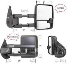 Though gm has not recalled any tahoe's for mirror related issues, a. Chevy Tahoe 2007 2014 Towing Mirrors Smoked Led Lights Power Heated A128klcy221 Topgearautosport