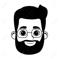 Funny glasses nose mustaches picture. Young Man With Beard Wearing Glasses Profile Picture Avatar Cartoon Royalty Free Cliparts Vectors And Stock Illustration Image 127214601