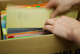 Removing Paper Files From Box | Taking out a paper file – a … | Flickr