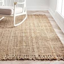 Here are our favorites from some of our favorite places to buy rugs online. Nuloom Natura 8 X 10 Tan Indoor Solid Area Rug Lowes Com In 2021 Jute Area Rugs Area Rugs Solid Area Rugs