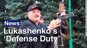 Lukashenko — who ran a state farm, or sovkhoz, during the soviet era — was elected president of lukashenko soon earned the affectionate nickname batka, meaning father, among belarusians. Belarus Lukashenko Brandishes Rifle During Mass Opposition Rally The Moscow Times