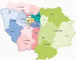 Different themes for the maps : Langt Har 2016 Carte Departement Ile De France