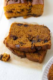 This pumpkin bread is easy to prepare in the bread machine on the cake cycle. Gluten Free Pumpkin Chocolate Chip Bread Meaningful Eats