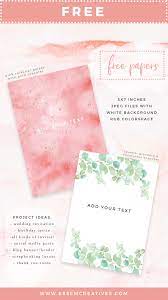 Free Watercolor Invitation Backgrounds Eucalyptus Greenery Celestial Pink And Gold Essem Creatives Watercolor Clipart Business Branding Watercolor Invitations Free Wedding Invitations Wedding Invitation Background