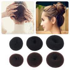 As you can see, this easy curly hairstyle is perfect for school days, keeping. Cute Women Girls Sponge Bract Head Meatball Head Hair Bun Maker Ring Donut Shape Hairband Hair Styling Tool 2018 Hot Sale Hair Bun Maker Bun Makerhair Styling Tools Aliexpress