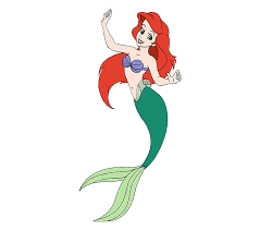 Comment below on what you think! How To Draw Mermaid Ariel In A Few Easy Steps Easy Drawing Guides Mermaid Drawings Little Mermaid Drawings Easy Cartoon Drawings