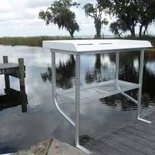 Top Built With High Quality Marine Grade 1 2 Uv Resistant Starboard All Aluminum Frame And Shelf 2 Leg Con Lakefront Living Fish Cleaning Station House Boat