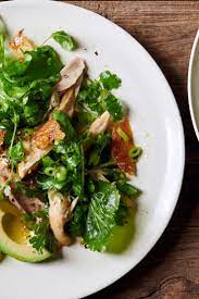 Rotisserie Chicken Salad With Greens And Herbs Recipe Rotisserie Chicken Salad Nyt Cooking Herb Recipes