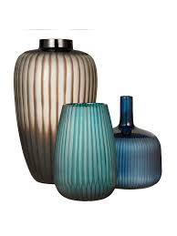 John Lewis Partners Carved Glass Vase Teal H23 5cm At John Lewis Partners About 7% of these are glass & crystal vases.
