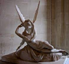 This depiction of eros reviving psyche, who was put to sleep forever by inhaling a magic perfume, is as much an allusion to the legend of psyche, the immortal soul of platonic myth, as it is a hymn to love. Psyche Revived By Cupid S Kiss By Antonio Canova Daily Dose Of Art