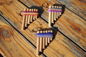 Inca Panflute Keychain Keep The Music Of Alpacas Near You All The Time With These Small 3 Pan Flutes On A Keychain Share A Bit Of The Andes Wit Alpaka Einhorn