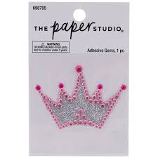 The template set consists of eight individual plastic templates, set of plastic water proof decals, 12 long #6 beaded chain with connector and instructions. Princess Crown Glitter Rhinestones Sticker Hobby Lobby 698795