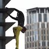 Alain robert aka the real life spiderman climbed malaysia petronas twin towers with bare hands and feet without any satefy equipment to commemorate the 10th anniversary of his climb up the petronas. Https Encrypted Tbn0 Gstatic Com Images Q Tbn And9gcthsqzn8ez4vcxeqof39rh5looh4np6jno No63lzislgearxsv Usqp Cau