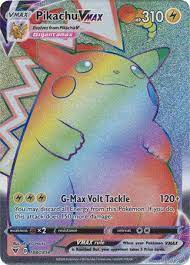 2021 pokémon pikachu holo mcdonalds 25th anniversary promo card error defect. Pikachu Vmax Sword Shield Vivid Voltage Pokemon Trollandtoad