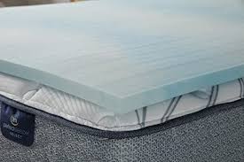 Serta Comfort Cool 1 5 In Gel Memory Foam Mattress Topper Twin Xl Serta Memory Foam Mattress Foam Mattress Topper Gel Memory Foam Mattress