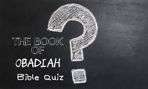 Put your knowledge to the test, and see if you can answer some of the most basic bible questions we listed here. Book Of Obadiah Bible Quiz