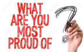 Hope to make you proud, wrote vin on instagram. What Are You Most Proud Of Written With A Marker Pen Stock Photo Picture And Royalty Free Image Image 60488811