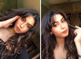 khushi kapoor brings out her s in