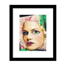 A Little Garden at the Edge of the World Framed Print by Sarah Loft