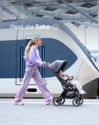 Meet the Maxicosi Soho✨ City life can be unpredictable, but your stroller  doesn't have to be! 💖 ⁣ With the Soho ultra-compact stroller, you can zip  through the city with ease and