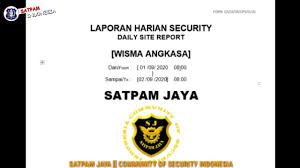 Contoh daftar isi laporan praktikum. Cara Membuat Laporan Harian Security Daily Site Report Security Ilmu Satpam Youtube