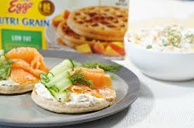 Mar 19, 2020 · the beauty of breakfast is that you can kickstart your day with a burst of flavor and energy that gets your day off to a solid start. Smoked Salmon Waffles With Veggie Cream Cheese Forks And Folly