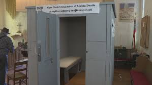 All participants are electronically monitored to ensure compliance with approved daily schedules. Solitary Confinement Cell On Display At Rochester Church Wham