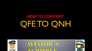 how to convert qfe to qnh explained in very easy steps youtube