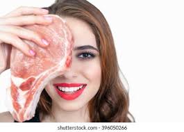 Foto de stock de carne crua branca ...