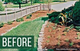 Low maintenance hillside landscape design. Side Yard Makeover Garden Gate