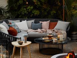 While cushion fabric color is a great way to spruce up your outdoor space with bold colors and patterns, the color of the frame is equally important to complement your choice of fabric. Create An Outdoor Entertaining Space John Lewis Partners