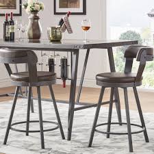 Maybe you would like to learn more about one of these? Harley Faux Leather Metal Swivel Stools Set Of 2 By Inspire Q Modern Overstock 18707167