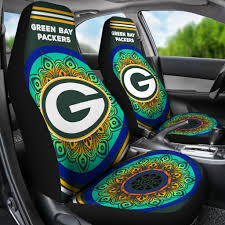Magical And Vibrant Green Bay Packers Car Seat Covers Green Bay Packers Beautiful As Presents Green Bay Packers Green Bay Car Seats