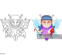 An Evil Satanic Tooth-Fairy Demon Examining A Large | Stable Diffusion
