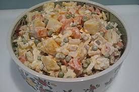 Polnischer Gemusesalat Mit Mayonnaise Von Sacurann Chefkoch Rezepte Polnische Gerichte Essen