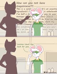 All out of mayo comic porn | HD Porn Comics