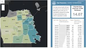 New Map Shows Mission District With Highest Number Of Covid 19 Cases And 4th Highest In Cases Per 10 000 Residents Mission Local