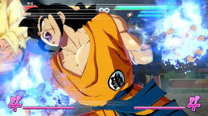 He shouts neo wolf fang fist!, takes a stance, and rushes forward all the way across the screen, a blue wolf spirit trailing behind him. Dragon Ball Fighterz Soundtrack Sample