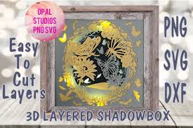 Free Free 191 Butterfly Shadow Box Svg SVG PNG EPS DXF File