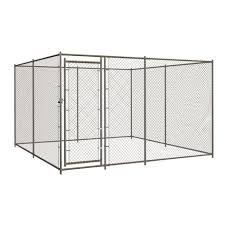 Pet Sentinel Silver Kit Lowes Com Dog Kennel Outdoor Dog Kennel Outdoor Dog