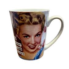 Anne Taintor Coffee Mug Tea Cup “High Maintenance Doesn't Begin To Cover  It”