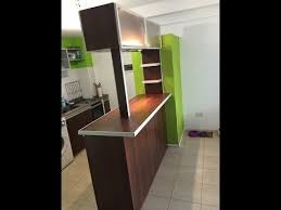 Desayunador Barra Alacenas Vidriadas Fabrica En Villa Devoto Te 4504 4047 Youtube Barra De Cocina Cocinas Pequenas Con Barra Modelo De Barra