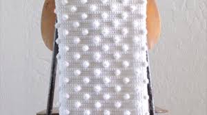 Bobble stitch (crochet stitch sampler baby blanket video #5). How To Crochet Bobbles Dc5tog Bobble Crochet Crochet Stitches Video Crochet Patterns