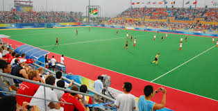 The men's tournament was introduced at the 1920 summer olympics and was transferred permanently to the winter olympic games program in 1924, in france. Datei Olympic Green Hockey Field Jpg Wikipedia
